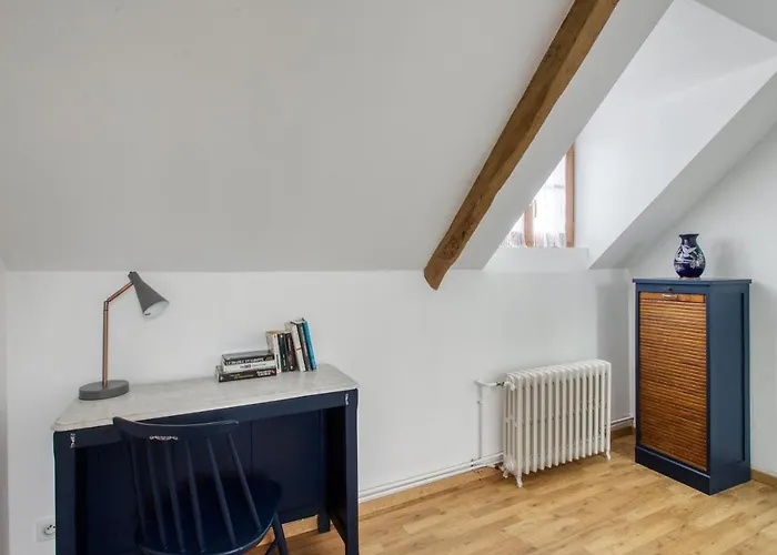 Prázdninový dům Maison Charmante A Avec Jardin. Saint-Marcouf